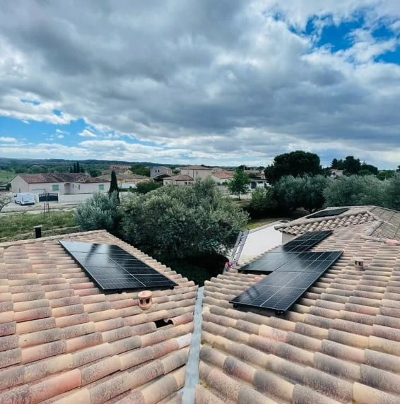 Installation photovoltaïque sur toiture