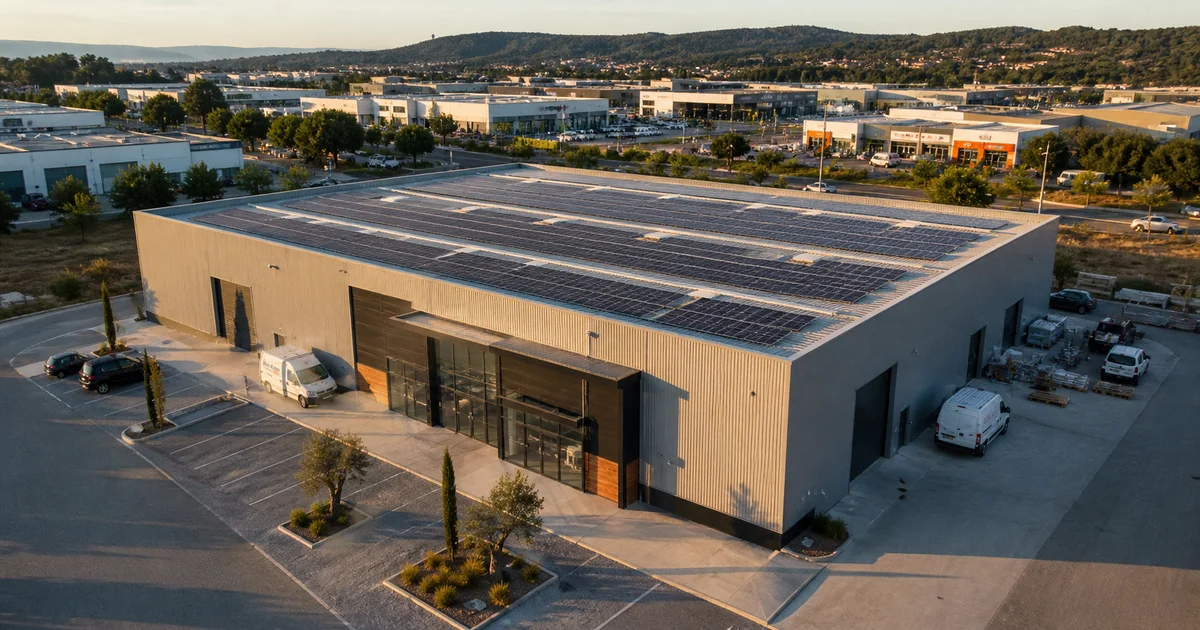 Photovoltaïque pour entreprises haute consommation : la rentabilité reste forte en 2026