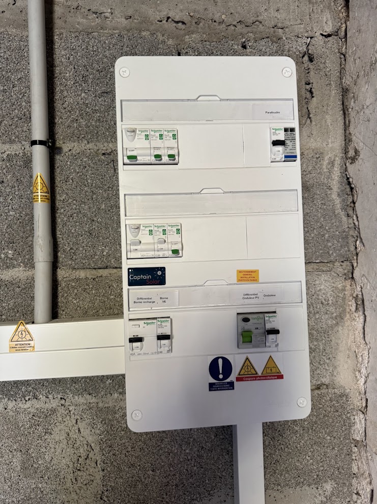 Onduleur Fronius Gen24 et batterie Reserva installation Pignan